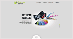 Desktop Screenshot of impresosgalvan.com